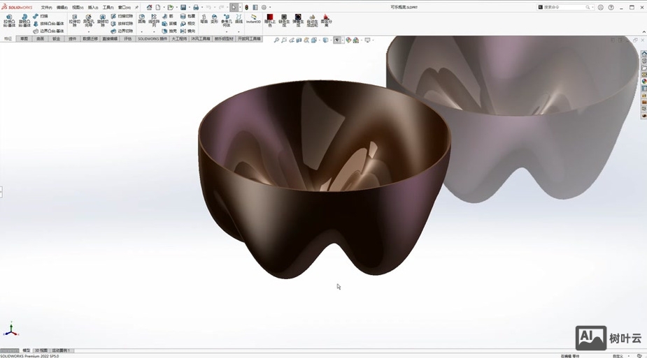 solidworks曲面加厚命令