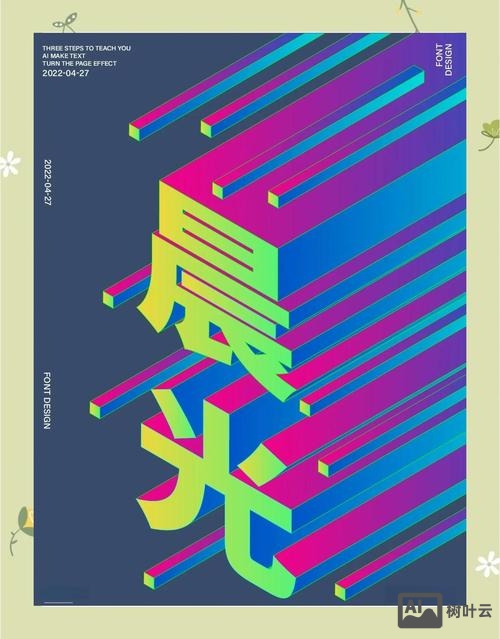 ai如何做字体反光