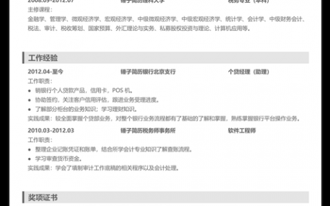 Python招聘简历如何突出核心竞争力？
