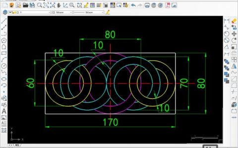 cad圆心标记命令怎么用？