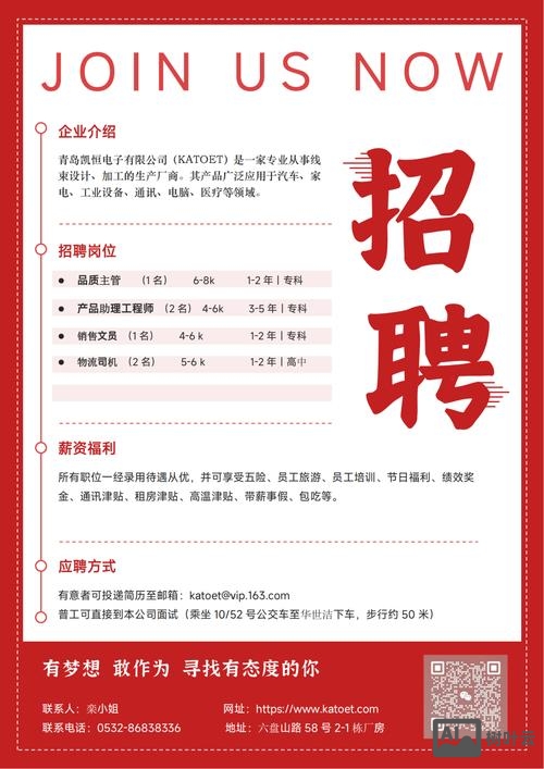 企业招聘卷首语