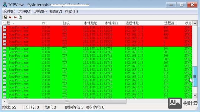 怎么扫描端口命令