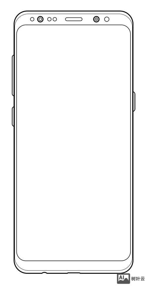 如何画手机屏幕线框图