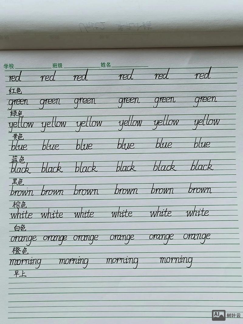 语言的单词如何写