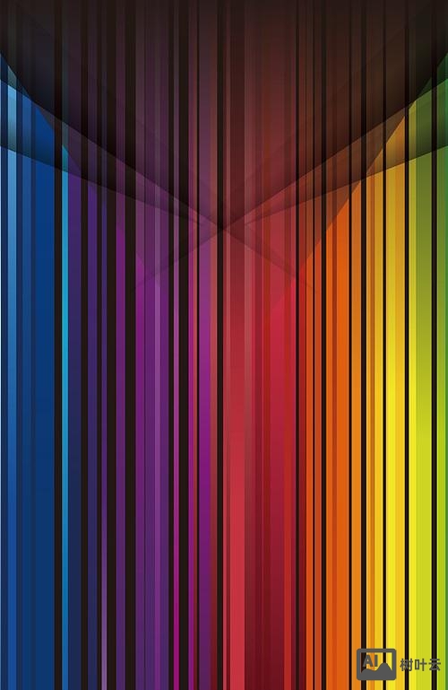 如何在ai绘制条纹背景