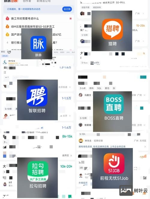 比较招聘软件