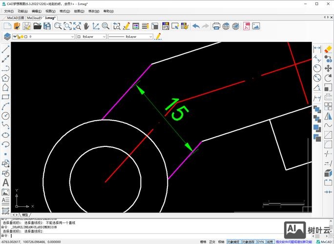 cad图形旋转命令