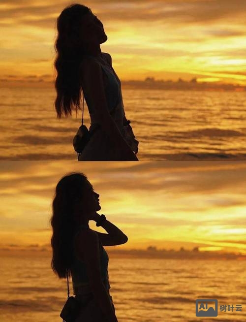 如何ps出逆光剪影效果