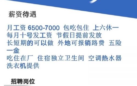 工场长招聘，核心要求与职责是什么？
