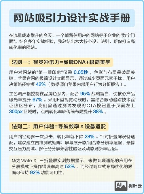 如何提高网站吸引力