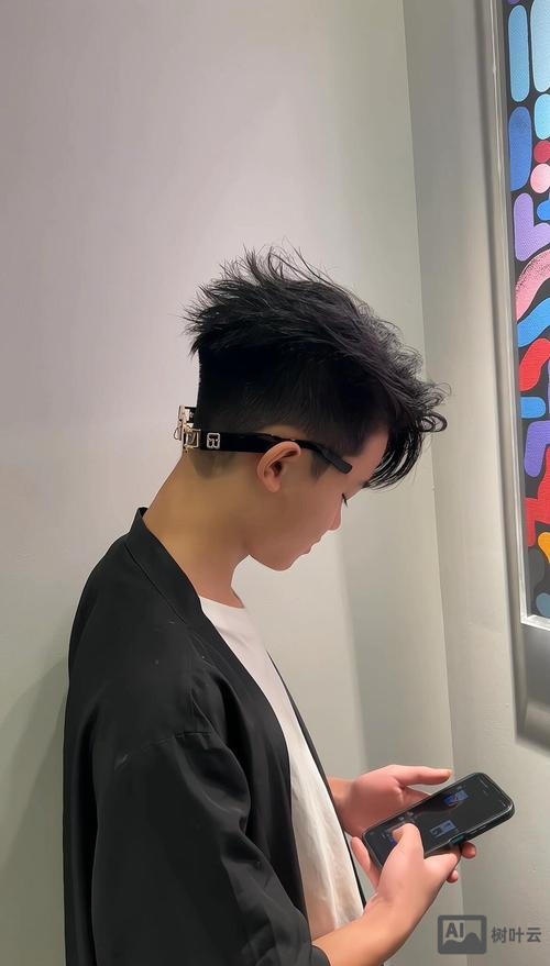 如何梳偏分背头