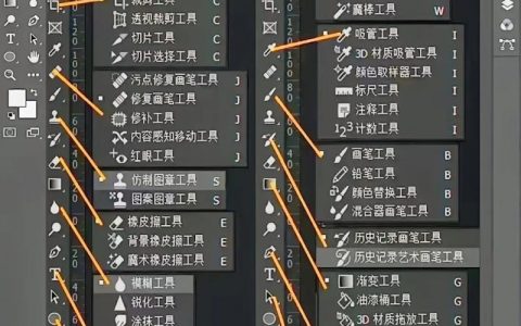 PS新手如何打草稿绘画？