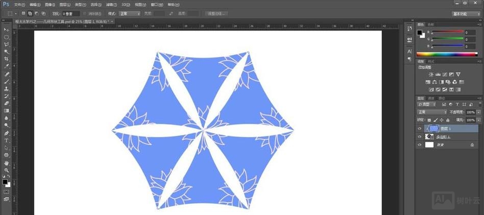 如何用ps绘制几何纹样