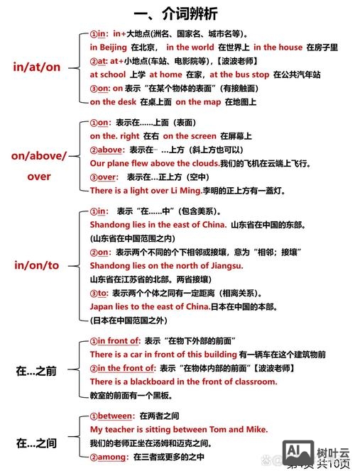 如何判断介词和意译词