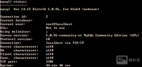 命令行操作数据库