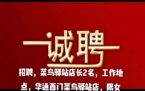 新菜鸟招聘，菜鸟指谁？有何优势？