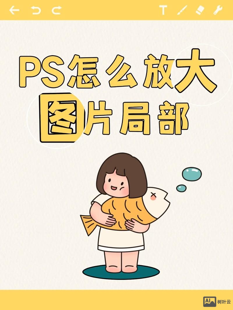 ps中如何放大缩小图片
