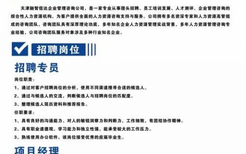 招聘术语有哪些？