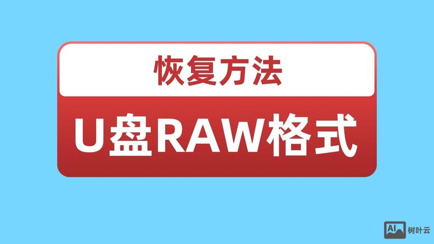 u盘修复命令 RAW