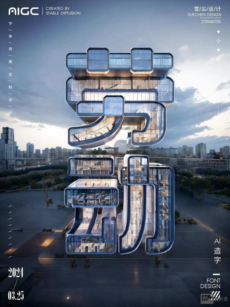 如何用ai制作不同字体