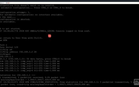 H3C设备清屏命令是什么？