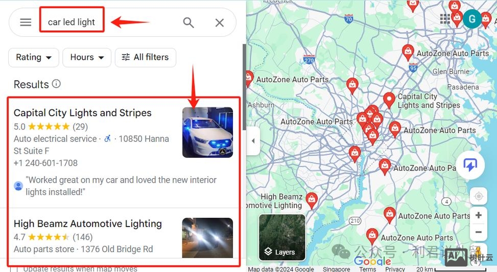 google地图如何找外贸客户