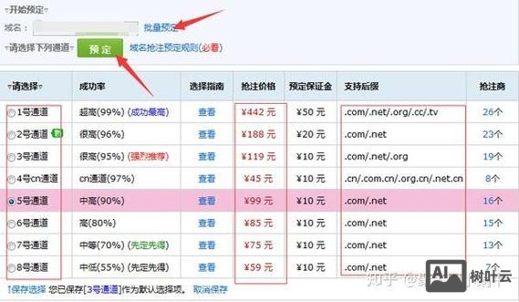 如何提前抢注到期域名