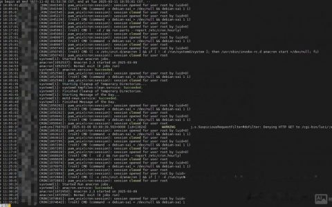 服务器日志查看常用命令有哪些？