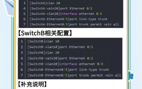 网管交换机命令有哪些常用指令？