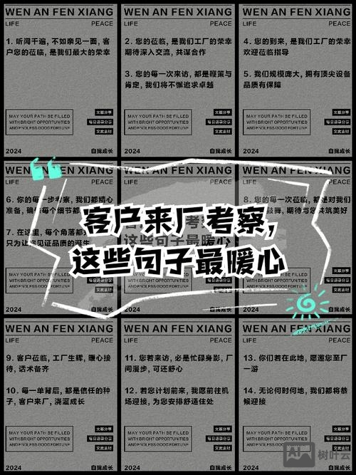 客户考察后如何发问候