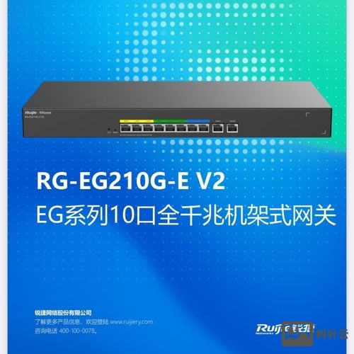 锐捷网关配置命令