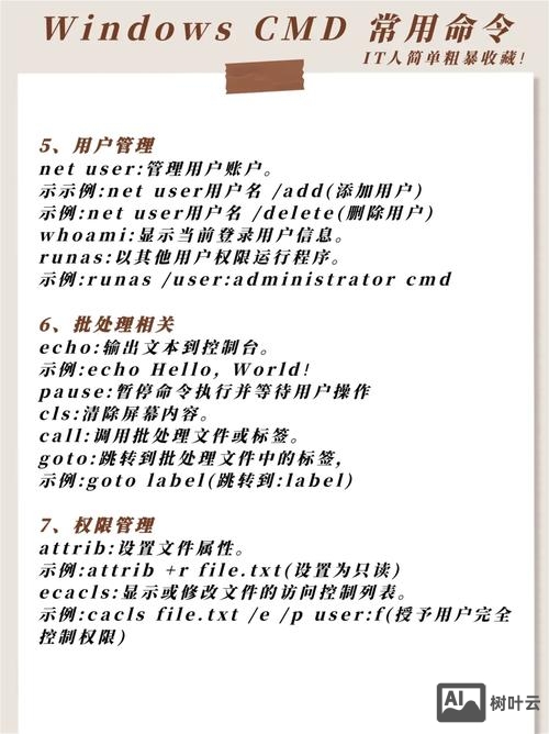 电脑系统命令大全