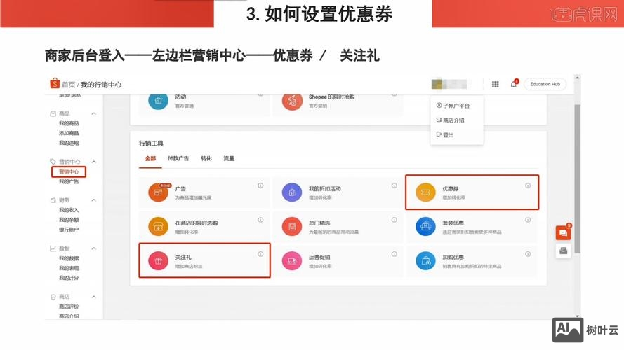 如何设置优惠券模块