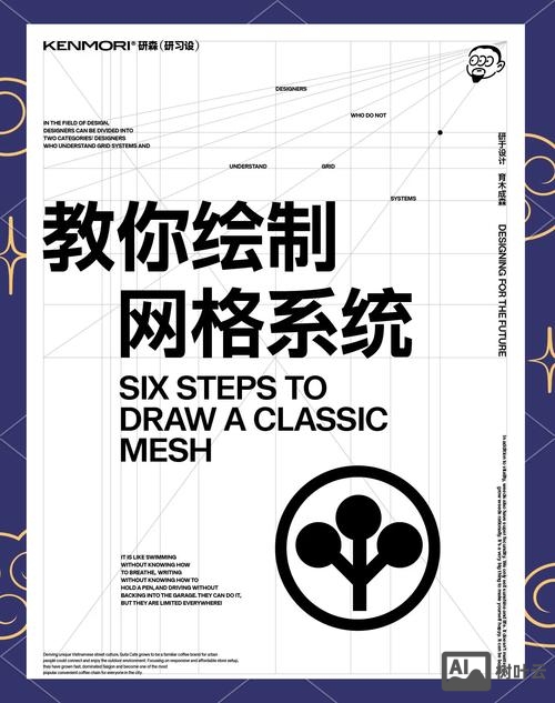 海报中如何解析网格