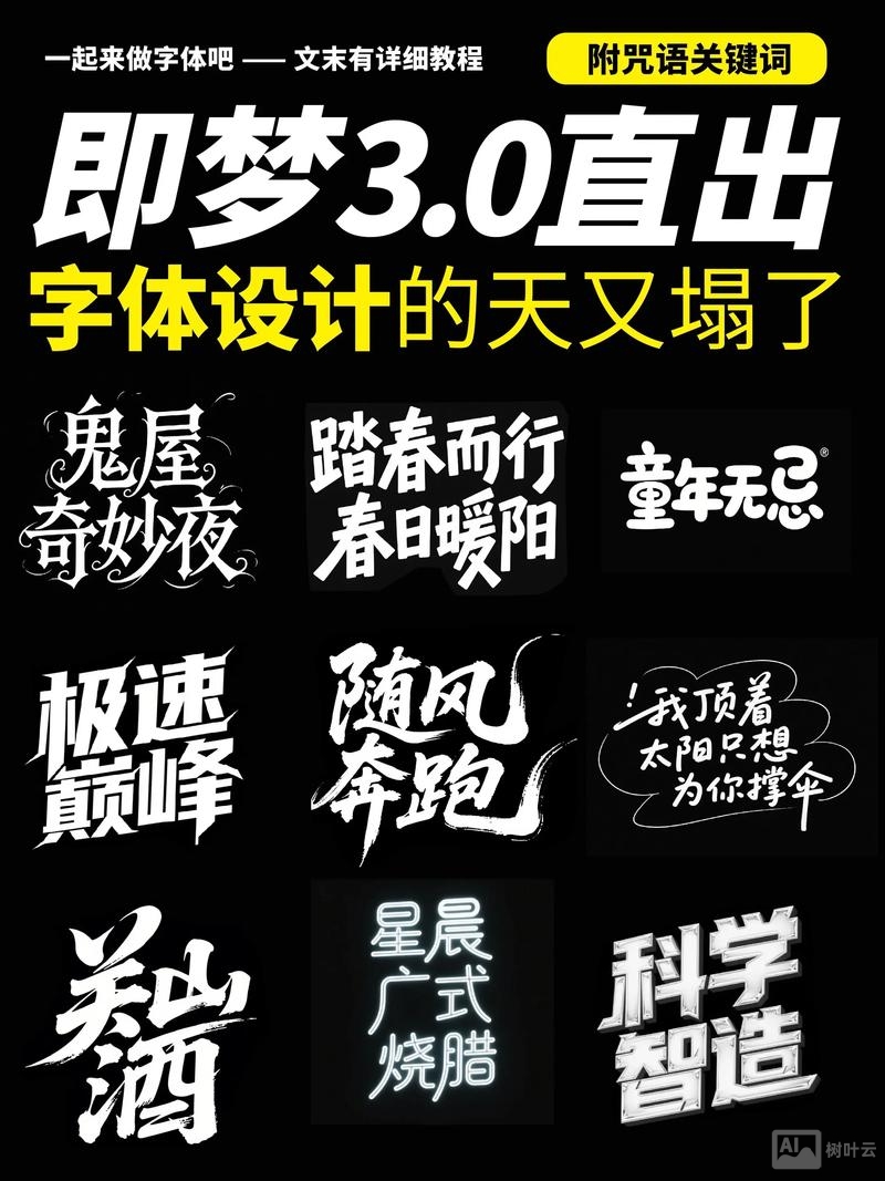 ai如何设计艺术字体