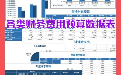 如何快速制作出高效实用的数据表单？