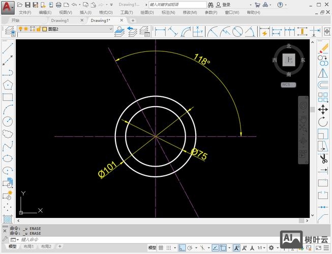 cad平面摄影命令