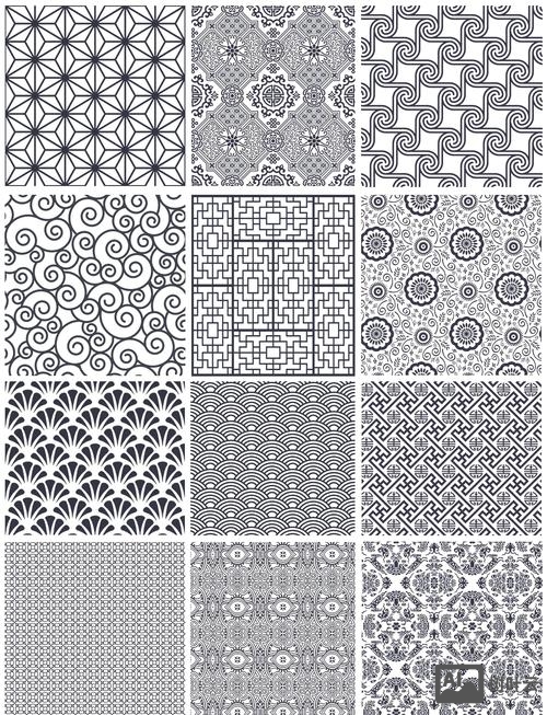 ai中如何填充图案纹理