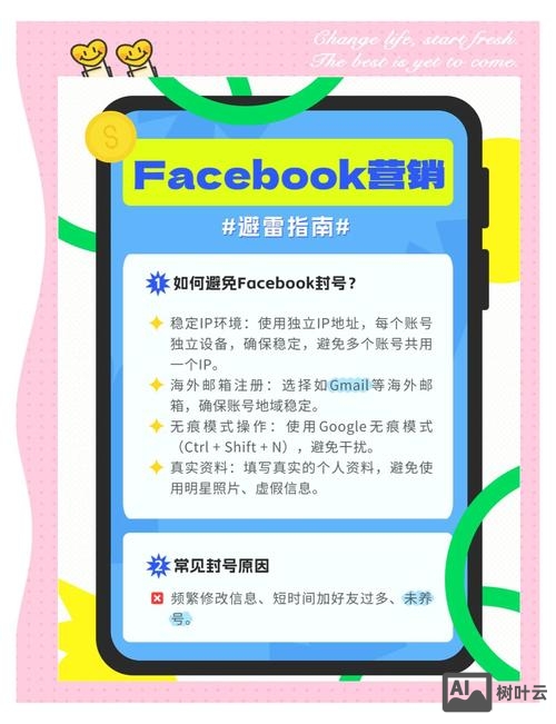 买来的facebook如何防止被封
