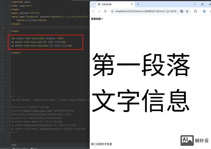网页如何设置标题字体