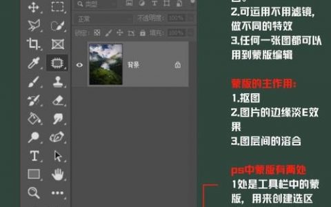 PS剪切蒙板怎么用？