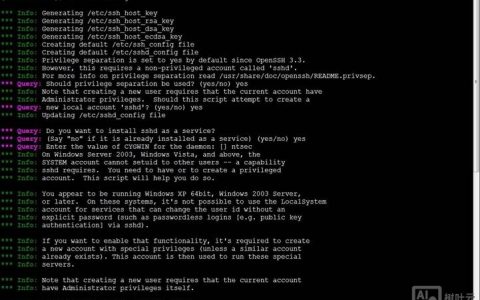 Cygwin命令大全有哪些常用命令？