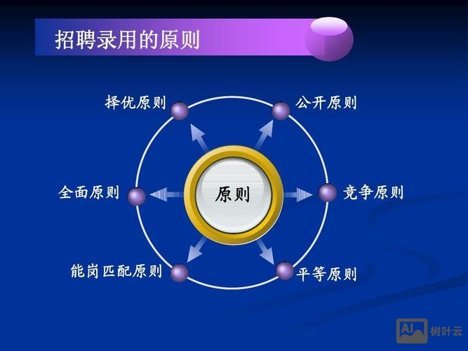 招聘遵循 原则