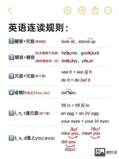 如何辩英语中的连读