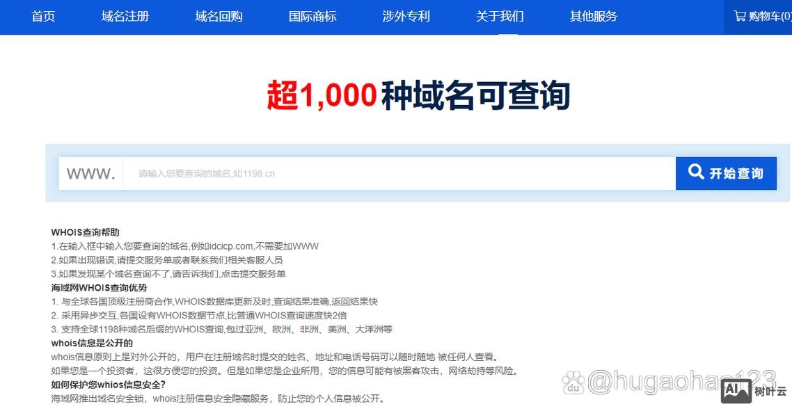 如何看域名的注册商