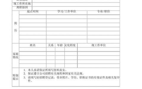 招聘表材是什么？如何快速获取？