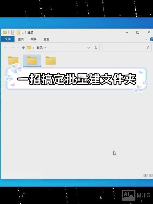 新建一个文件夹的命令