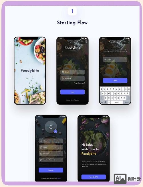 如何设计零食app