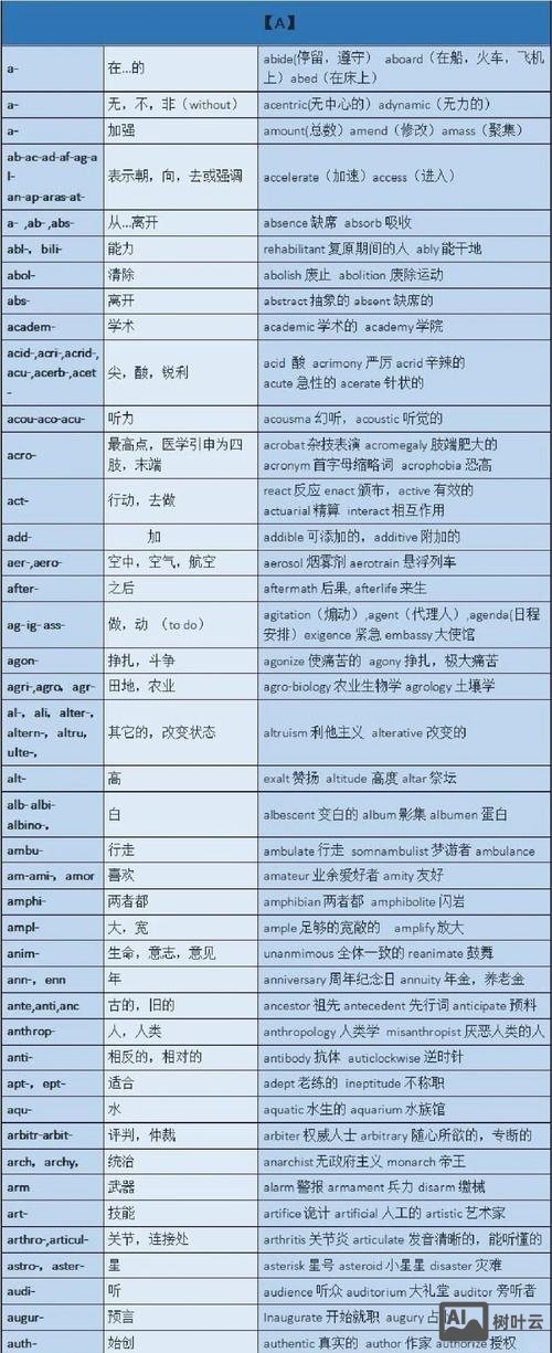 如何理解词缀中的强调