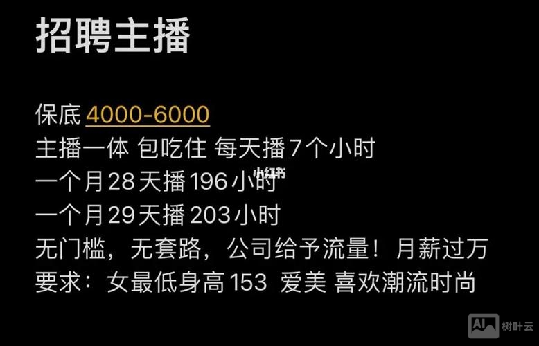 直播监控招聘